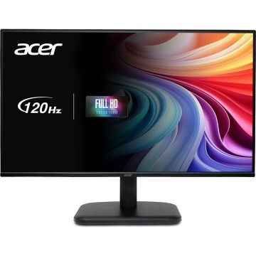 Acer Monitor IPS LED Acer 24.5 EK251QGBI, Full HD (1920 x 1080), VGA, HDMI, 120 Hz, 4 ms, Negru