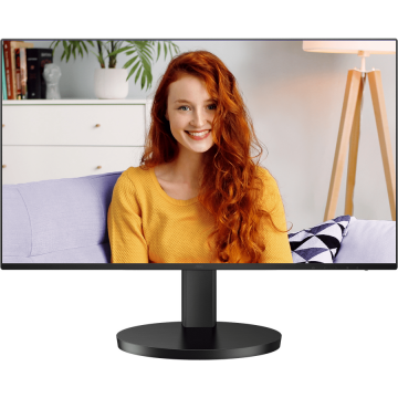 AOC Monitor IPS LED AOC, 23.8'', Full HD, 1ms, 100Hz,HDMI, Boxe, FlickerFree. Negru