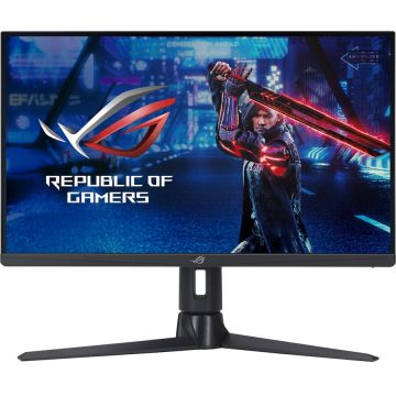 Asus Monitor gaming ASUS ROG Strix, 68.6 cm (27), LED, IPS, 2560 x 1440 pixels, WQHD, 300Hz, AMD FreeSync, G-SYNC, HDR10, Negru Asus Monitor gaming ASUS ROG Strix, 68.6 cm (27), LED, IPS, 2560 x 1440 pixels, WQHD, 300Hz, AMD FreeSync, G-SYNC, HDR10, Negru