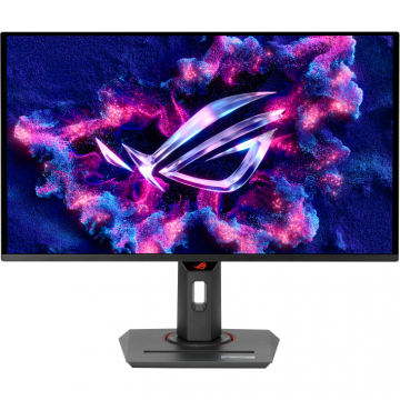 Asus Monitor gaming ASUS ROG Strix OLED, 27, QD-OLED, 3840 x 2160, 4K, USB Type-C cu DisplayPort, 240Hz, 0.03ms, Vesa
