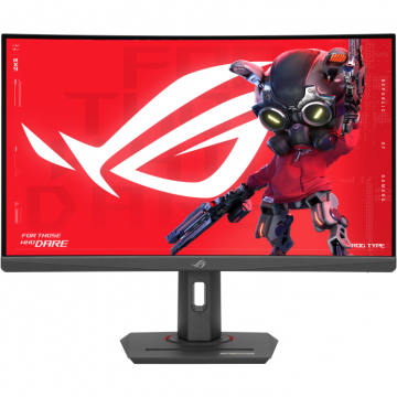 Asus Monitor gaming curbat Asus Rog Strix XG27WCS, 27, Fast IPS, VA, WLED, 1500R, QHD, 180Hz, 1ms, HDMI, DP, USB-C,Negru Asus Monitor gaming curbat Asus Rog Strix XG27WCS, 27, Fast IPS, VA, WLED, 1500R, QHD, 180Hz, 1ms, HDMI, DP, USB-C,Negru