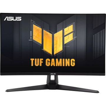 Asus Monitor Gaming LED Asus Tuf VG27AQ3A, 27, IPS, WQHD, 1 ms, 180Hz, AMD FreeSync Premium, G-SYNC, HDR10, Clasa F, Negru