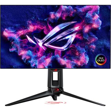 Asus Monitor Gaming OLED ASUS ROG Swift, 27, QHD, 2560 x 1440, 480Hz, 0.03 ms, AMD FreeSync Premium, G-SYNC, HDR 400, Negru Asus Monitor Gaming OLED ASUS ROG Swift, 27, QHD, 2560 x 1440, 480Hz, 0.03 ms, AMD FreeSync Premium, G-SYNC, HDR 400, Negru