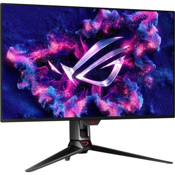 Asus Monitor Gaming QD-OLED ASUS ROG Swift 31.5 PG32UCDMZ, UHD (3840 x 2160), HDMI, DisplayPort, 240 Hz, 0.03 ms, Negru