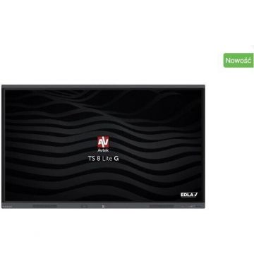 Avtek Monitor interactiv Avtek TS 8 Lite G 75 , 75, 4K UHD, TFT-LCD, 60Hz, 8 ms, Negru Avtek Monitor interactiv Avtek TS 8 Lite G 75 , 75, 4K UHD, TFT-LCD, 60Hz, 8 ms, Negru