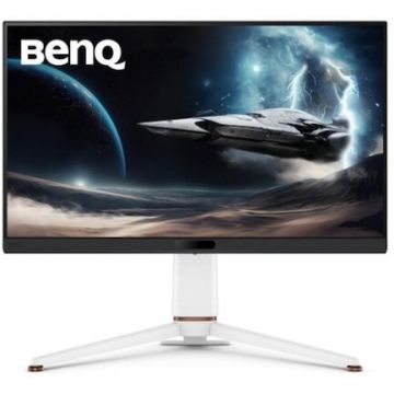 benq Monitor BenQ MOBIUZ EX271U, Display 27 UltraHD/4K, IPS, AMD FreeSync Premium, 165Hz, Negru-alb