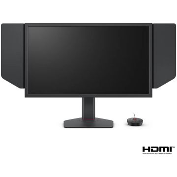 benq Monitor gaming BenQ ZOWIE XL2546X+, 24.1'', TN, Full HD, 0.5ms, 280Hz, HDMI, Display Port, Negru