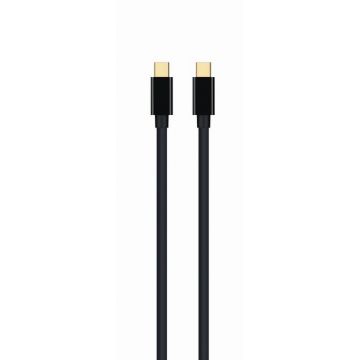 Cablu video Gembird CCP-mDPmDP2-6 Mini-DisplayPort (T) la Mini-DisplayPort (T), 1.8m, 4K UHD (3840x2160)@30 Hz (Negru)