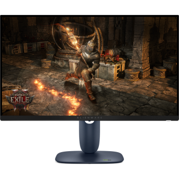 Dell Monitor Gaming Fast IPS LED Dell Alienware 27 AW2725DM, WQHD (2560 x 1440), HDMI, DisplayPort, Pivot, 180 Hz, 1 ms, Negru