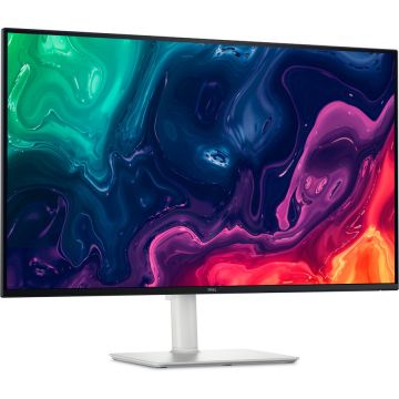 Dell Monitor VA LED Dell 31.5 S3225QS, UHD (3840 x 2160), HDMI, DisplayPort, Boxe, 120 Hz, Alb