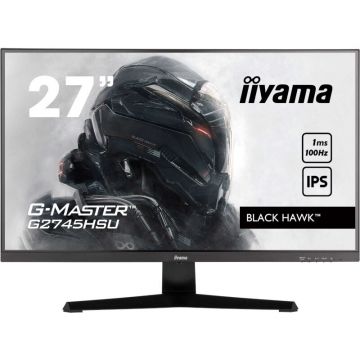 IIYAMA Monitor LED IIyama Gaming  G-MASTER G2745HSU-B2 27 inch FHD IPS 1 ms 100 Hz, Negru