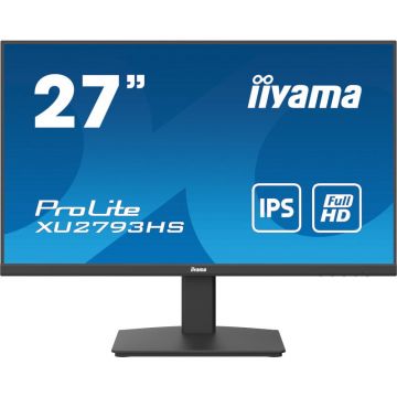 IIYAMA Monitor LED Iiyama ProLite XU2793HS-B7, 27 inch, FHD, IPS, 1 ms, 100 Hz, Negru IIYAMA Monitor LED Iiyama ProLite XU2793HS-B7, 27 inch, FHD, IPS, 1 ms, 100 Hz, Negru