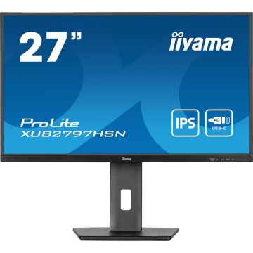 IIYAMA Monitor LED Iiyama ProLite XUB2797HSN-B2, 27 inch, FHD, IPS, 1ms, 100Hz, Negru IIYAMA Monitor LED Iiyama ProLite XUB2797HSN-B2, 27 inch, FHD, IPS, 1ms, 100Hz, Negru