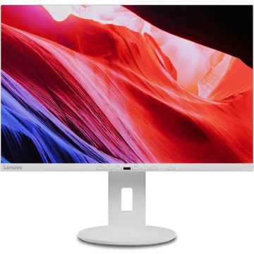 Lenovo Monitor LED Lenovo ThinkVision, 24'', IPS, 1920 x 1200, Full HD, 7 ms,  Alb
