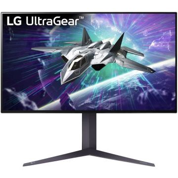LG Monitor Gaming, Nano IPS, MiniLED, LG, 27, 4K, 3840 x 2160, 1ms,160Hz, HDMI, DisplayPort, Boxe, Pivot, Negru