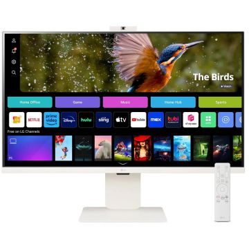 LG Monitor IPS LED, LG 32SR85U-W, 31.5 inch, 3840x2160, UHD, 60Hz, Alb