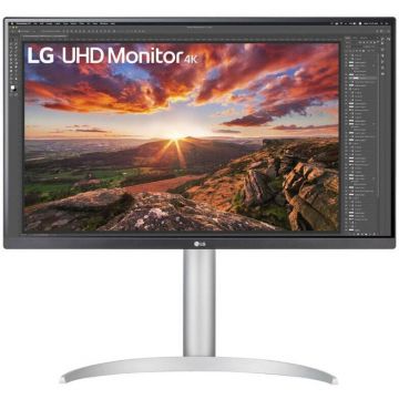 LG Monitor LED LG, 68.6 cm (27), 3840 x 2160 pixels, 4K, Ultra HD, 60Hz, AMD FreeSync, DisplayHDR 400, HDR10 LG Monitor LED LG, 68.6 cm (27), 3840 x 2160 pixels, 4K, Ultra HD, 60Hz, AMD FreeSync, DisplayHDR 400, HDR10