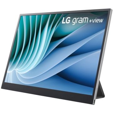 LG Monitor portabil LG 16MR70 40,6 cm (16) 2560 x 1600 Pixel WQXGA, Argintiu