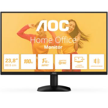 Monitor LED AOC 24B35HM2 23.8 inch FHD VA 1 ms 100 Hz