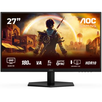 Monitor LED AOC Gaming AGON Q27G42XNE 27 inch QHD VA 0.5 ms 180 Hz HDR