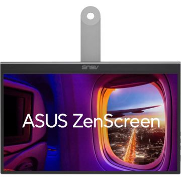 Monitor LED ASUS Portabil ZenScreen MQ16AHE 15.6 inch FHD OLED 1 ms 60 Hz USB-C HDR