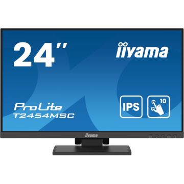 Monitor LED IIyama ProLite T2454MSC-B2AG Touchscreen 23.8 inch FHD IPS 4 ms 75 Hz