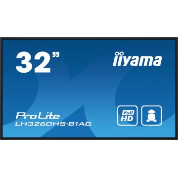 Monitor LED IIyama Smart ProLite LH3260HS-B1AG 31.5 inch FHD VA 8 ms 60 Hz
