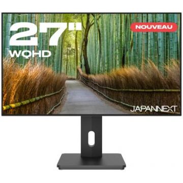Monitor LED JAPANNEXT IPS27WQHDR 27 inch QHD IPS 5 ms 75 Hz HDR FreeSync