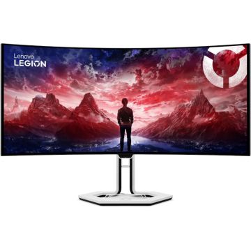 Monitor LED Lenovo Gaming Legion Pro 34WD-10 Curbat 34 inch UWQHD QD-OLED 0.03 ms 240 Hz USB-C HDR FreeSync Premium Pro