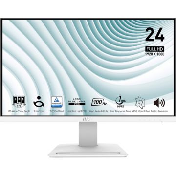 Monitor LED MSI Pro MP243XW 23.8 inch FHD IPS 1 ms 100 Hz