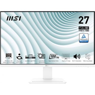 Monitor LED MSI Pro MP273AW 27 inch FHD IPS 1 ms 100 Hz