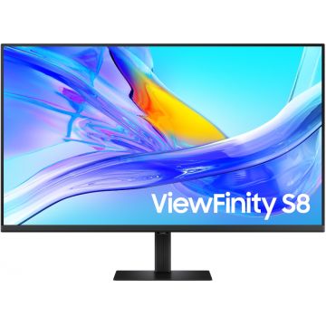 Monitor LED Samsung ViewFinity S8 S80UD LS37D800UAUXEN 37 inch UHD VA 5 ms 60 Hz USB-C HDR