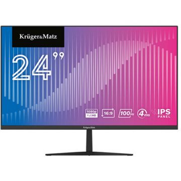 Monitor WLED KM9901-MT24 Full HD  24inch 100Hz 4ms Difuzoare Negru