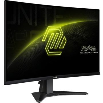 MSI Monitor curbat pentru gaming MSI MAG 276CXFDE, Display 27 FullHD 1920 x 1080, Rapid VA, HDMI, DP, 280Hz, Negru