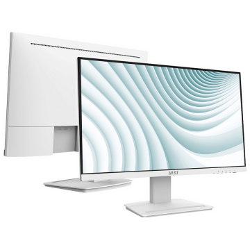 MSI Monitor IPS LED MSI PRO 23.8 MP243XW, Full HD (1920 x 1080), HDMI, DisplayPort, Boxe, Alb