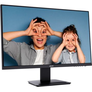 MSI Monitor MSI PRO MP273UDE, Display 27 UltraHD/4K 3840 x 2160, IPS, EyesErgo technology, Negru