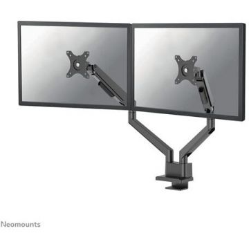 NEOMOUNTS Suport birou dublu pentru monitoare Neomounts DS70-250BL2, Diagonala 17-32, Greutate maxima 9 kg, VESA 75x75~100x100mm, Negru