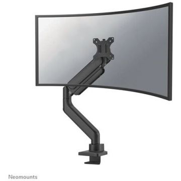NEOMOUNTS Suport birou pentru monitor ecran curbat Neomounts DS70PLUS-450BL1, Diagonala 17-49, Greutate maxima 18 kg, VESA 75x75~100x100, Negru