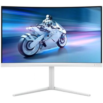Philips Monitor gaming Philips  27M2C5501/00, 27, WQHD, timp raspuns 1 ms, 180Hz, Alb
