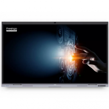 PRESTIGIO SOLUTIONS Display interactiv Prestigio Seria Multiboard Light+ PSMB068P860, 86inch, 3840x2160pixeli, Negru