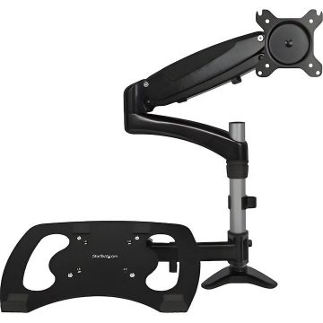 StarTech SStand monitor, Startech, ARMUNONB, aluminiu, 27 inch, negru, 30cm