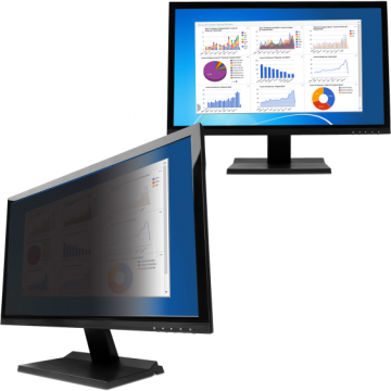 V7 Filtru de confidențialitate V7 ScreenSentry de 23,8 pentru monitor - raport de aspect 16:9