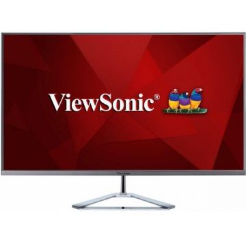 VIEWSONIC Monitor LED IPS ViewSonic 31.5,10-bit, WQHD, Display Port, Argintiu, VX3276-2K-MHD