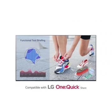 Display Profesional IPS LCD LG 85inch 86UL3J-B, UltraHD (3840x2160), HDMI, 120 Hz, WiFi, Boxe (Negru)