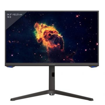Monitor Gaming IPS LED LC-power 24.5inch LC-M25-FHD-144, Full HD (1920x1080), HDMI, DisplayPort, AMD FreeSync, 144 Hz, 1 ms (Negru)