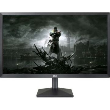 Monitor Gaming IPS LED LG 23.8inch 24MK430H, Full HD (1920 x 1080), VGA, HDMI, 75 Hz, 5 ms (Negru)