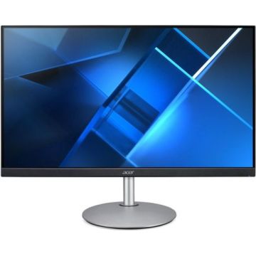 Monitor IPS LED Acer 27inch CB272smiprx, Full HD (1920 x 1080), VGA, HDMI, DisplayPort, Boxe (Negru/Argintiu)
