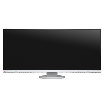 Monitor IPS LED EIZO FlexScan 37.5inch EV3895-WT, UltraWide (3840 x 1600), HDMI, DisplayPort, Wi-Fi, KVM, Ecran Curbat, Boxe (Alb)