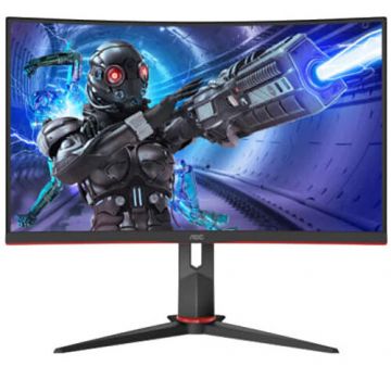 Monitor LED AOC Gaming C27G2ZU/BK Curbat 27 inch 0.5 ms Negru FreeSync Premium 240 Hz Monitor LED AOC Gaming C27G2ZU/BK Curbat 27 inch 0.5 ms Negru FreeSync Premium 240 Hz