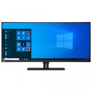 Monitor LED Lenovo ThinkVision P40w-20 39.7 inch 4 ms Negru Webcam USB-C Thunderbolt 75 Hz Monitor LED Lenovo ThinkVision P40w-20 39.7 inch 4 ms Negru Webcam USB-C Thunderbolt 75 Hz